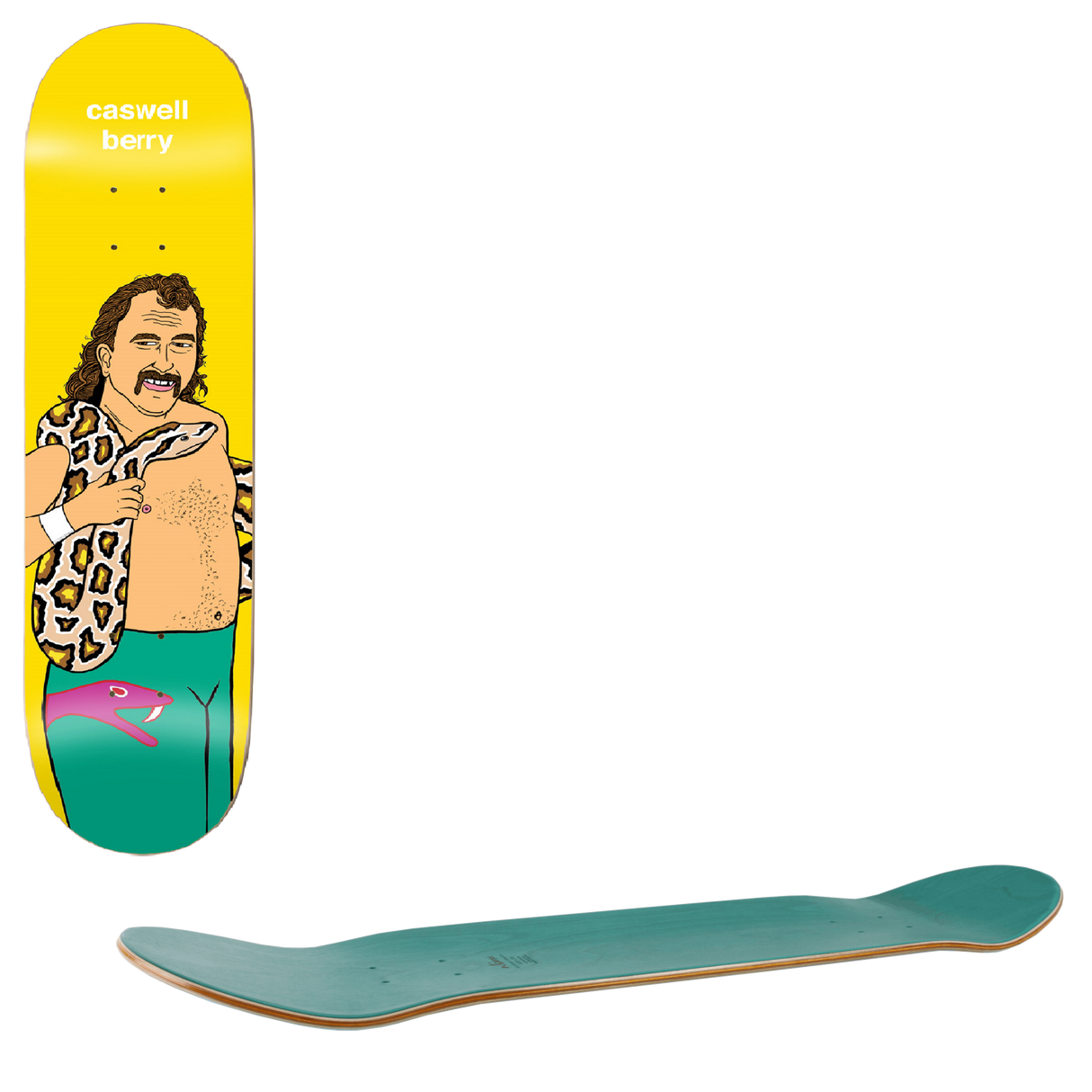 Enjoi Body Slam Skateboard Deck - Berry 8"