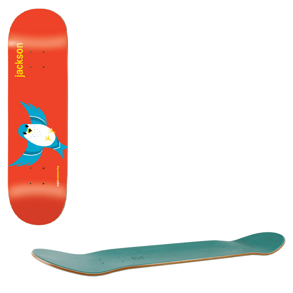 Enjoi Early Bird Skateboard Deck - Pilz 8.5"