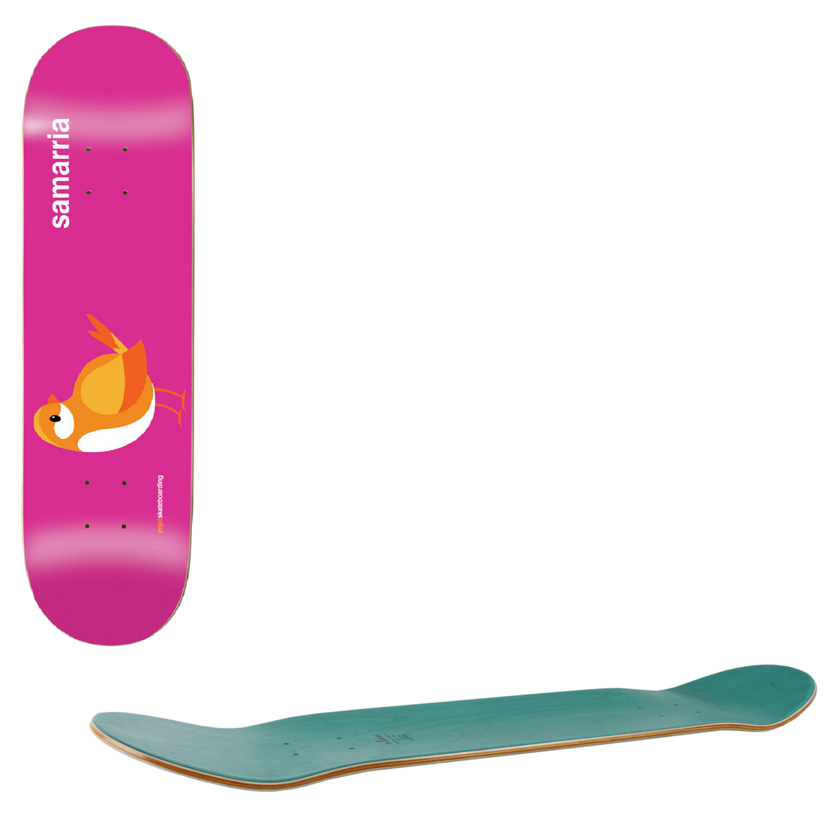 Enjoi Early Bird Skateboard Deck - Samarria 8"