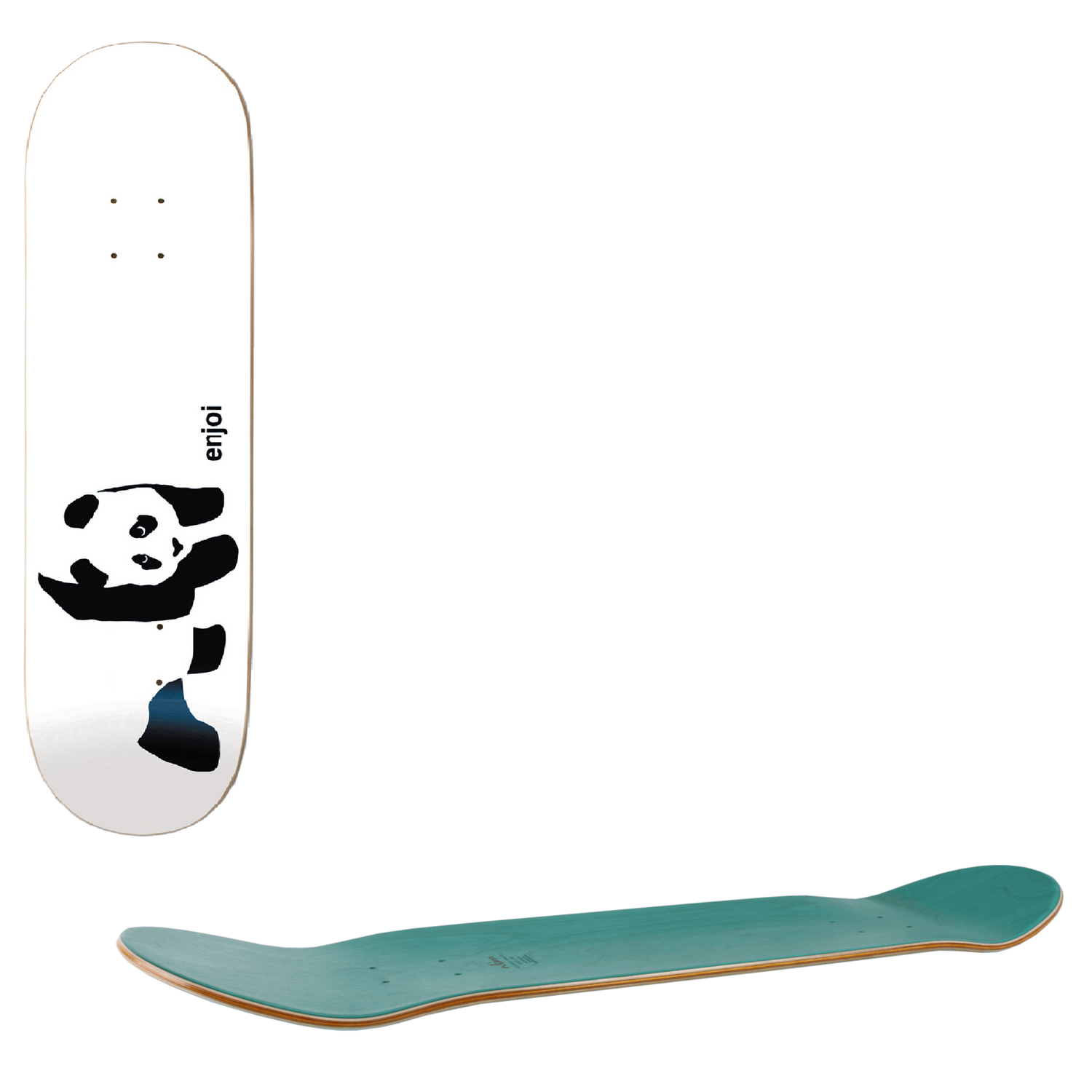 Enjoi Skateboard Deck - Whitey Panda 8''