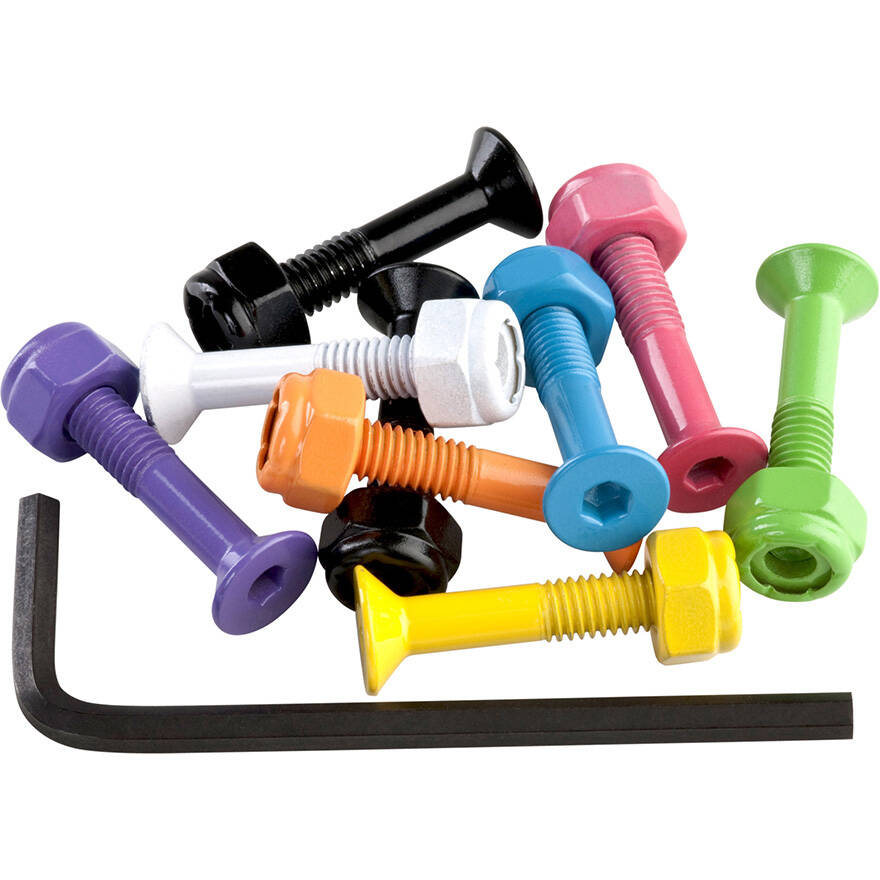 Enuff Allen Key 1" Truck Bolts - Coloured