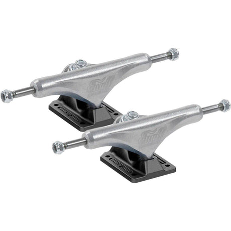 Enuff Decade Pro Satin Skateboard Trucks - Natural/Black 139mm