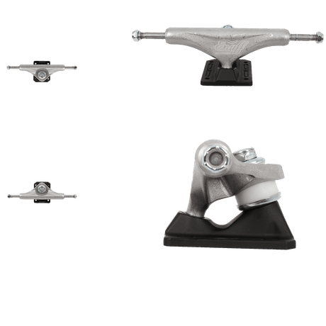 Enuff Decade Pro Satin Skateboard Trucks - Natural/Black 139mm