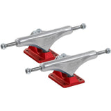 Enuff Decade Pro Satin Skateboard Trucks - Natural/Red 139mm