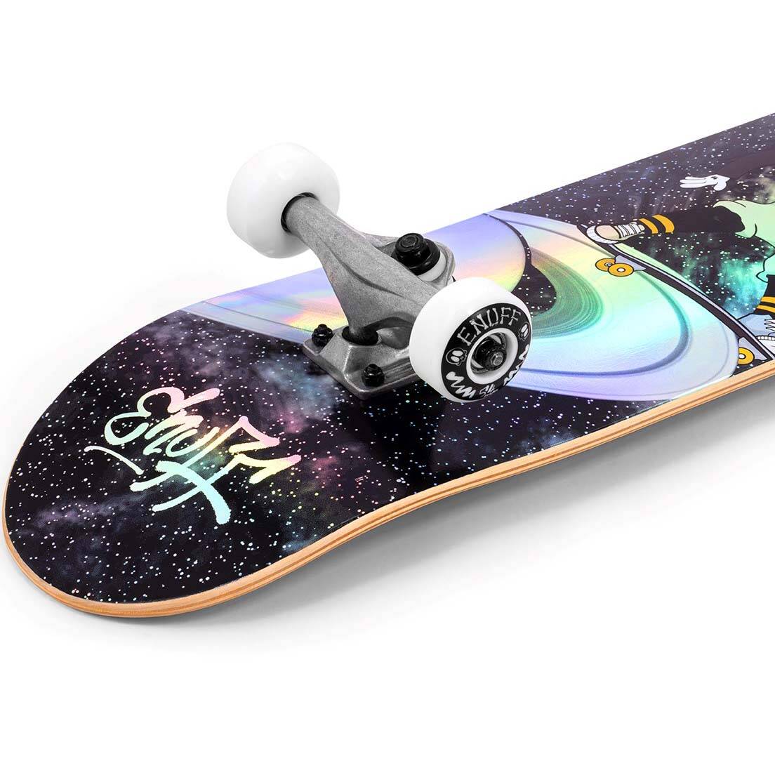 Enuff Skully Hologram Complete Skateboard 7.75" - Black