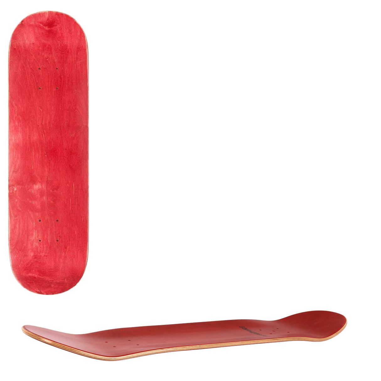 Enuff Classic Skateboard Deck - Red 8''