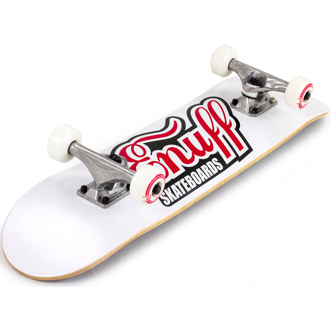 Enuff Classic Logo Complete Skateboard - White 7.75''