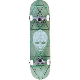 Enuff Geo Skull Complete Skateboard - Green 8'' 