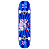 Enuff Lucha Libre Mini Complete Skateboard - Blue/Blue 7.25''