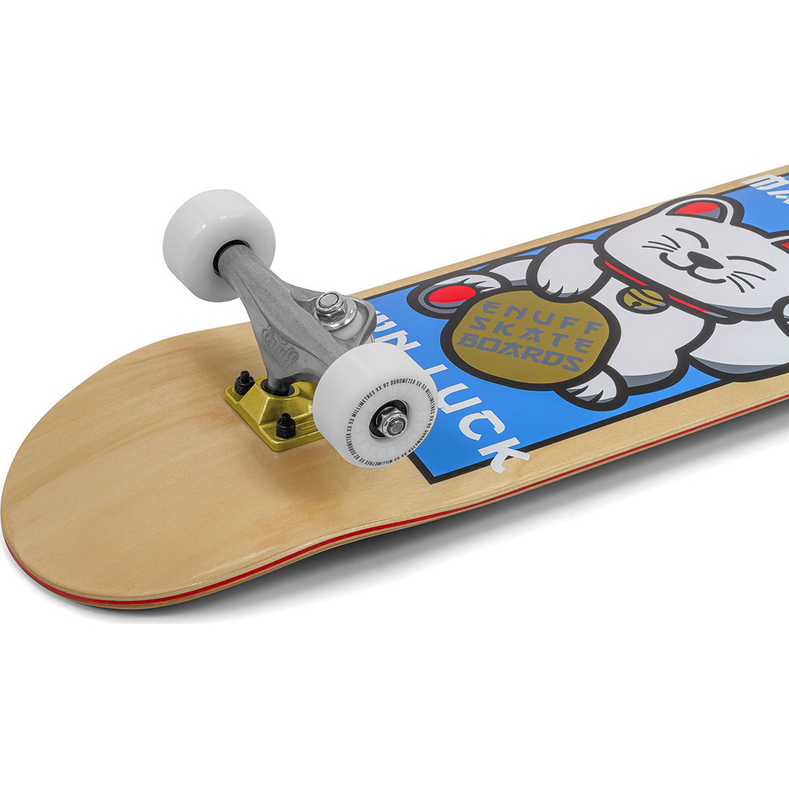 Enuff Lucky Cat Complete Skateboard - Natural 8"