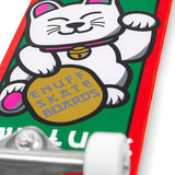 Enuff Lucky Cat Complete Skateboard - Red 8"