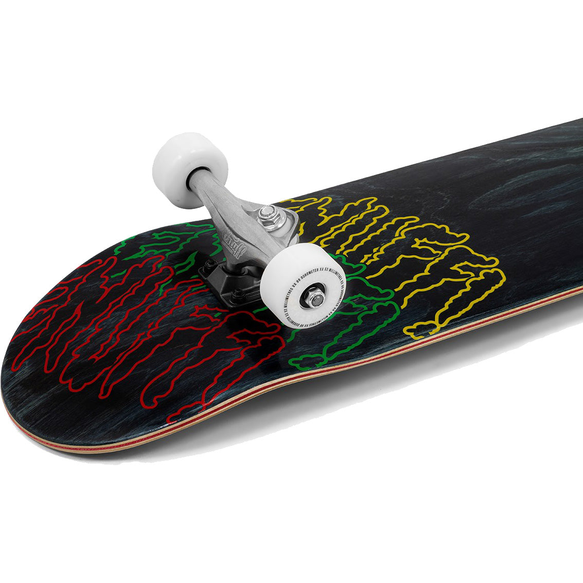 Enuff Three Tier Reloaded Complete Skateboard - Black 8"