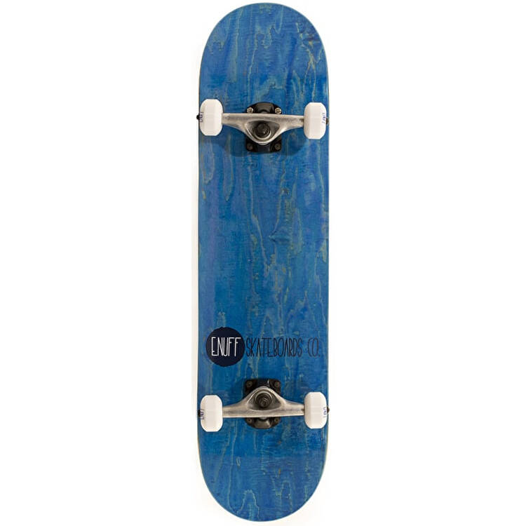 Enuff Logo Stain Complete Skateboard - Blue
