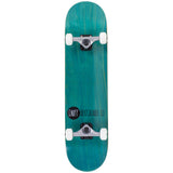 Enuff Logo Stain Complete Skateboard - Teal 8''
