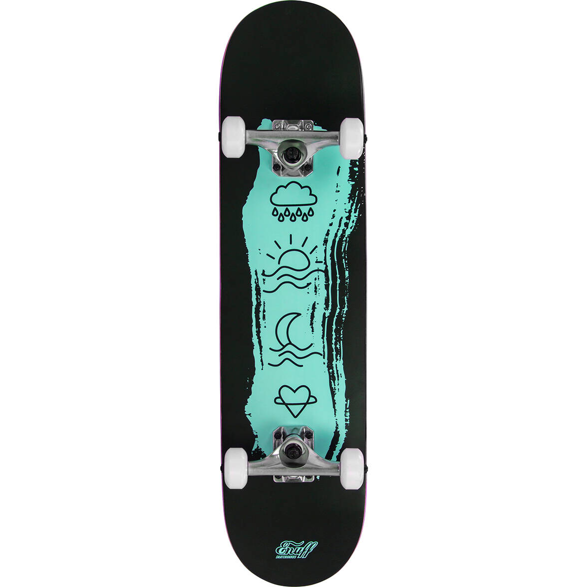 Enuff Icon Complete Skateboard - Green 7.75'' 