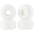 Essentials Skateboarding 99A Skateboard Wheels 52mm - White