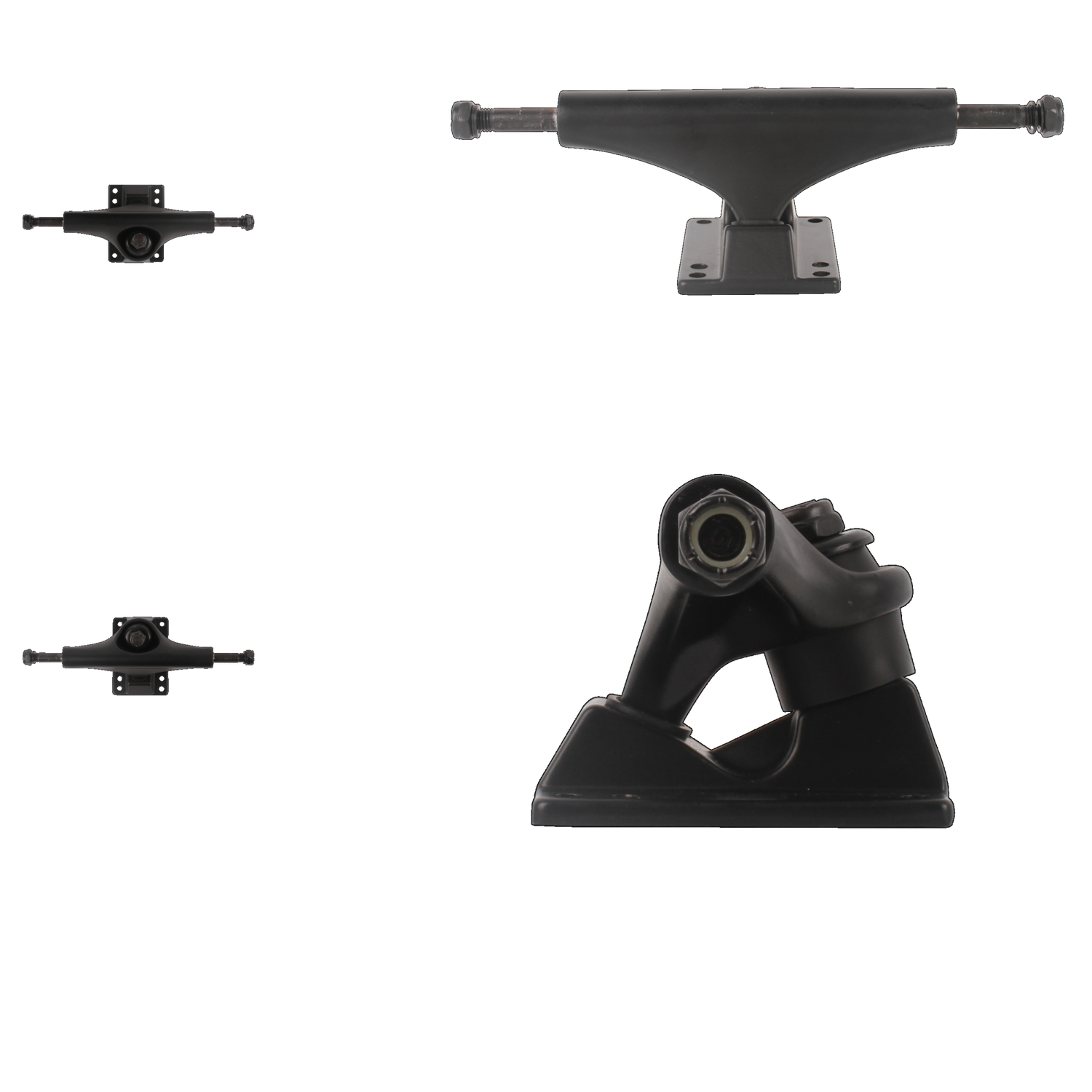 Essentials Skateboarding Skateboard Trucks - Black 8''