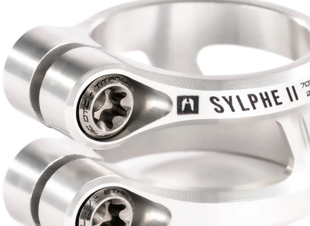 Ethic Sylphe V2 34.9mm Scooter Clamp - Raw