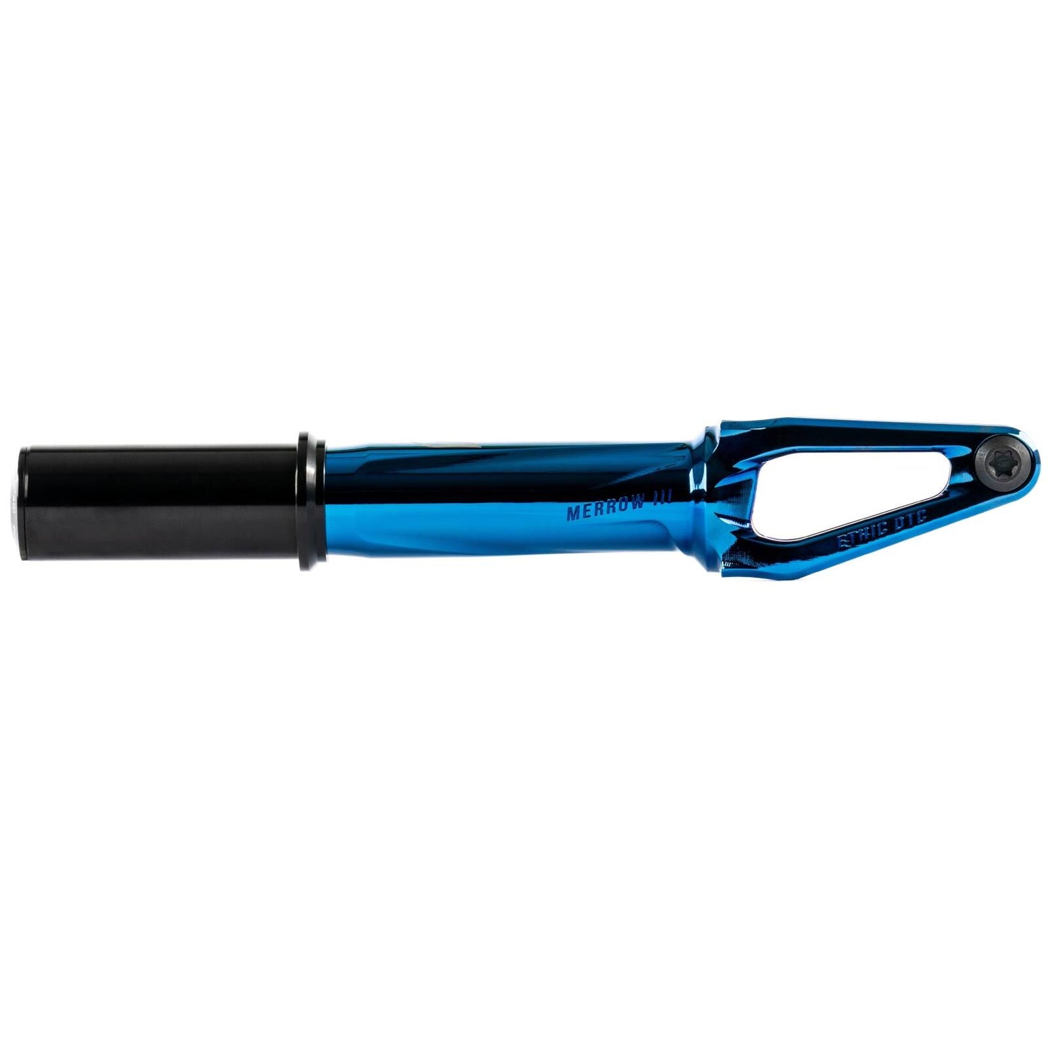 Ethic Merrow V3 IHC Scooter Forks - Blue Chrome