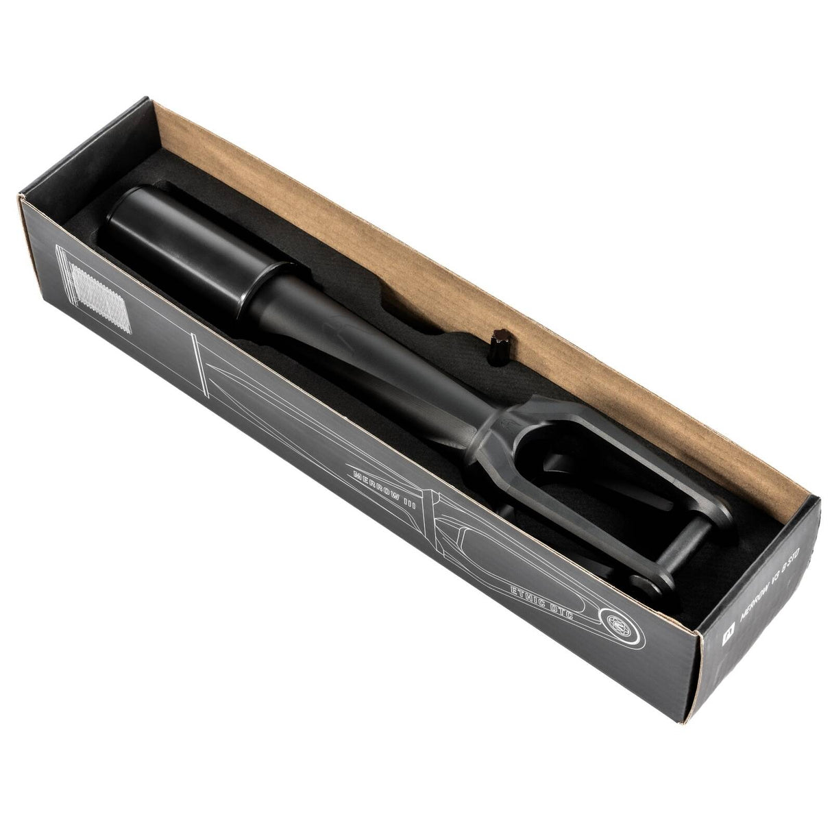 Ethic Merrow V3 HIC Scooter Forks - Black