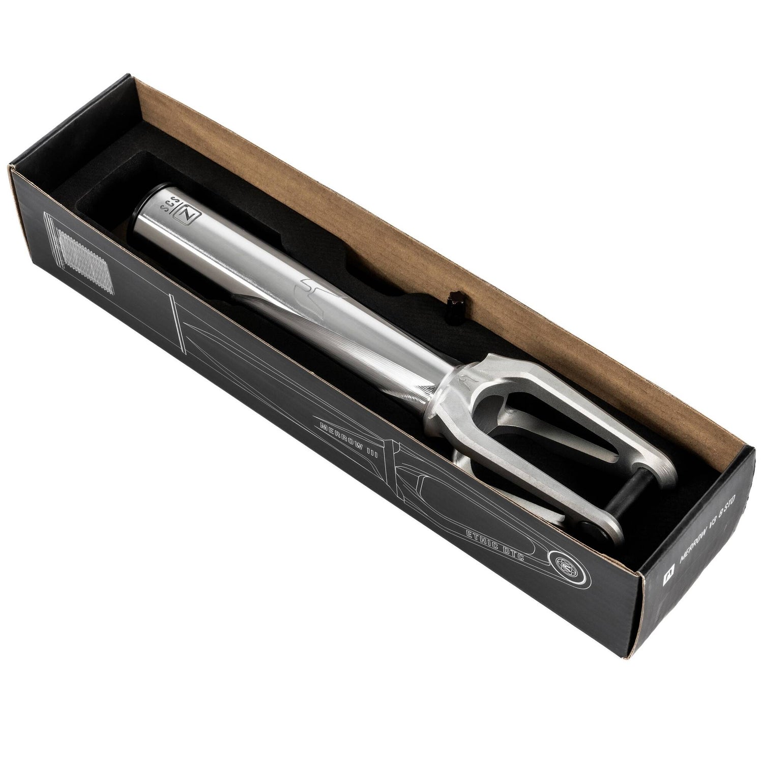 Ethic Merrow V3 SCS Scooter Forks - Raw