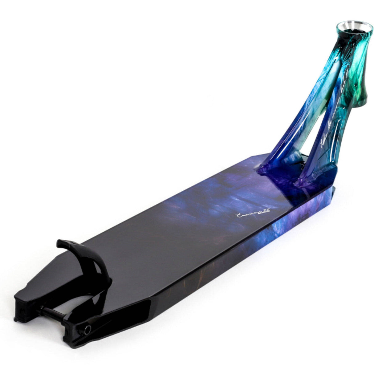 Ethic Erawan V2 Scooter Deck - Blue Iridium - 500mm x 120mm