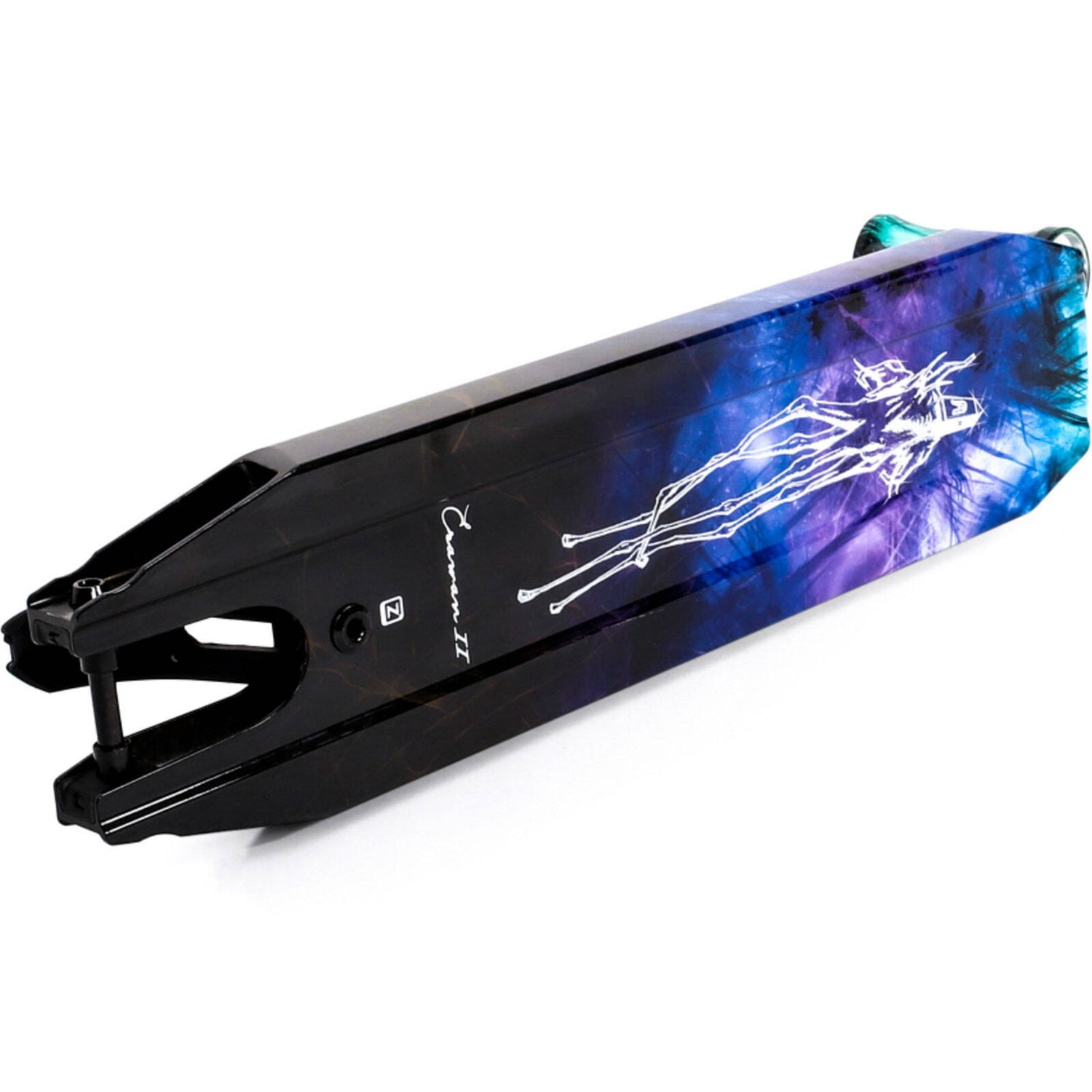 Ethic Erawan V2 Scooter Deck - Blue Iridium - 500mm x 120mm