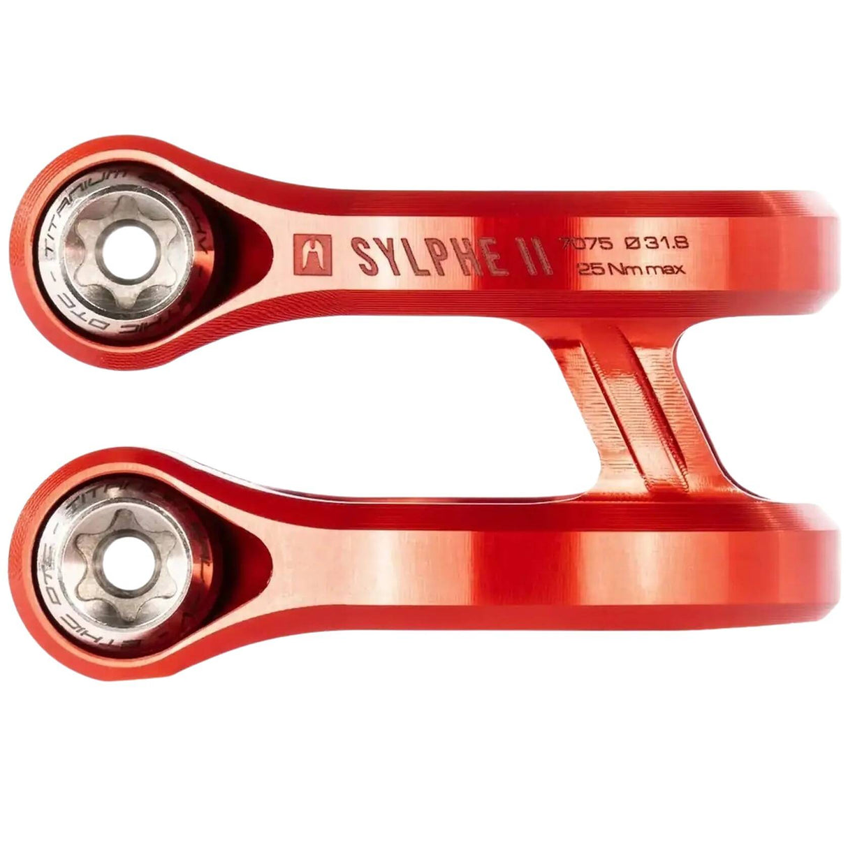 Ethic Sylphe V2 34.9mm Scooter Clamp - Red
