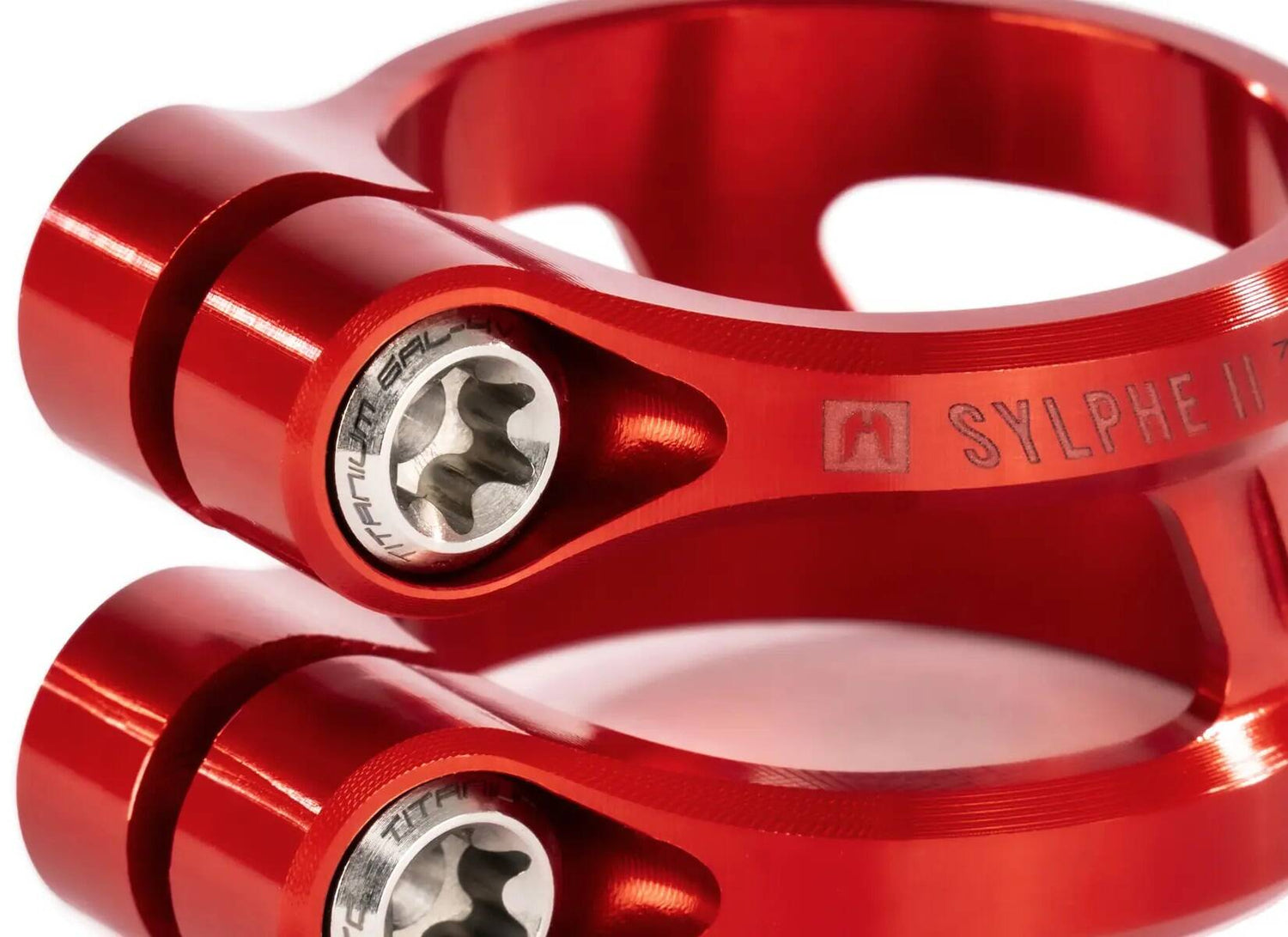 Ethic Sylphe V2 34.9mm Scooter Clamp - Red