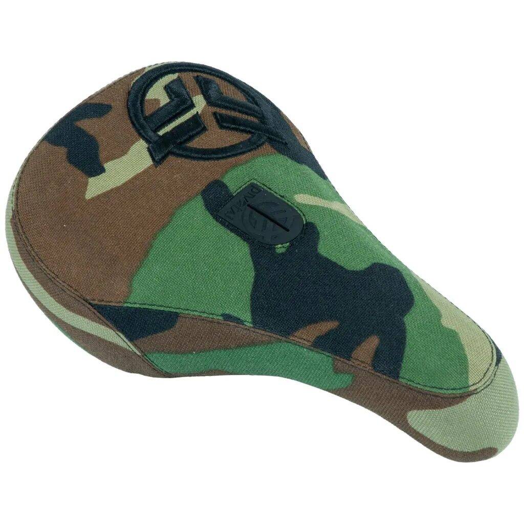 Federal Mid Pivotal Logo BMX Seat - Camo/Black Embroidery
