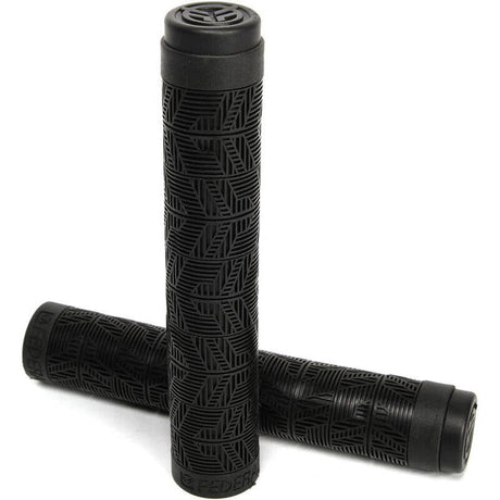 Federal Command Flangeless BMX Grips - Black