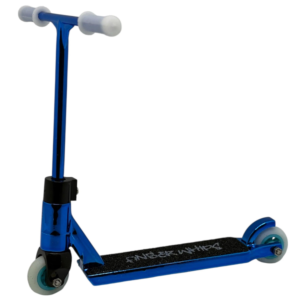 Finger Whips Finger Scooter - Blue Chrome
