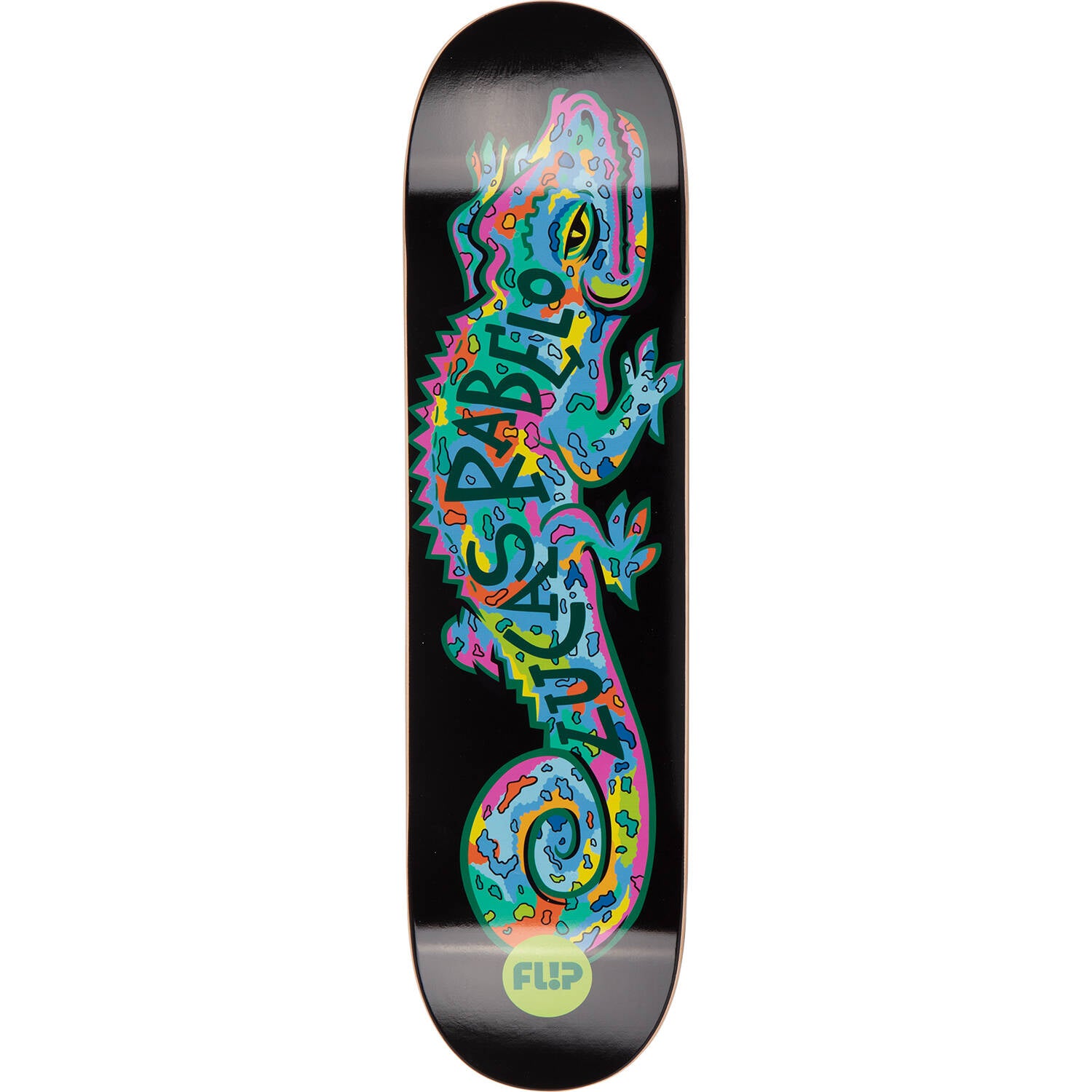 Flip Blacklight Skateboard Deck - Rabelo 8.125"