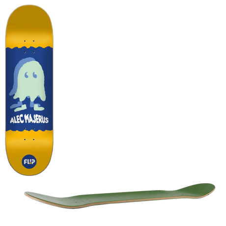 Flip Majerus Block Skateboard Deck - 8.25''