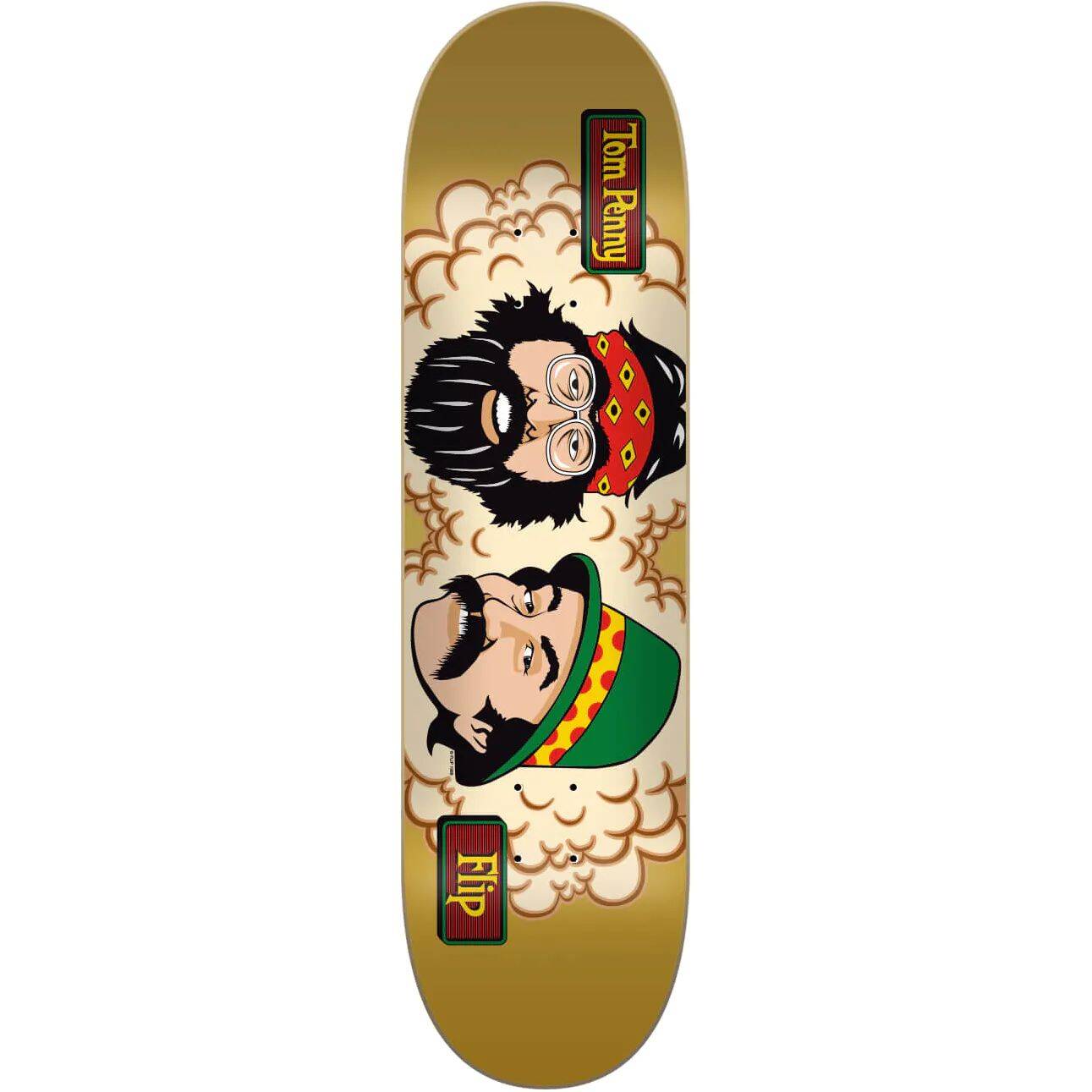 Flip Penny Cheech and Chong 50th Skateboard Deck - 8''