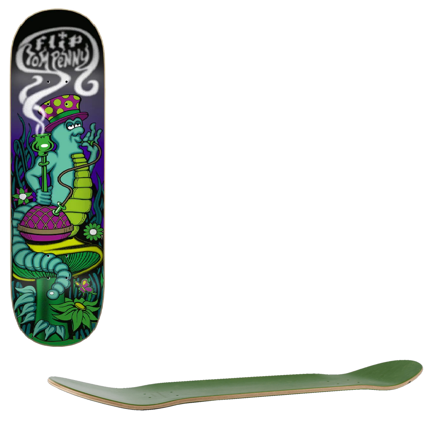 Flip Penny Lazy Nights Skateboard Deck - 8''