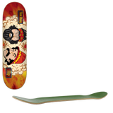 Flip Tom Friends Skateboard Deck - Orange Sunshine 8''