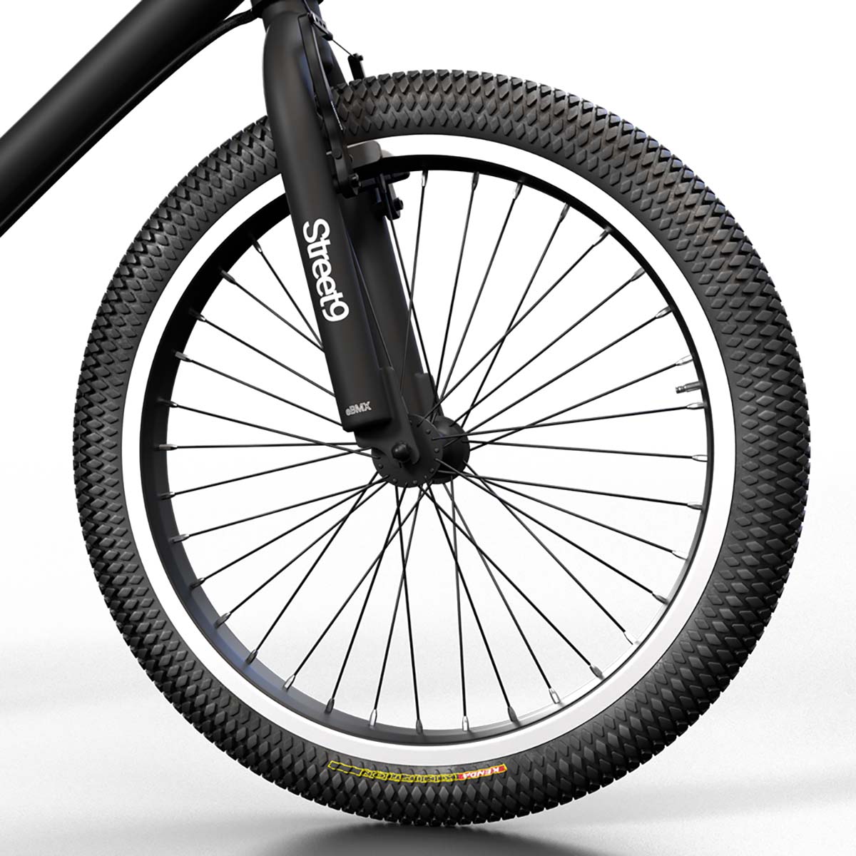 Flow Street9 eBMX Electric Bike - Black