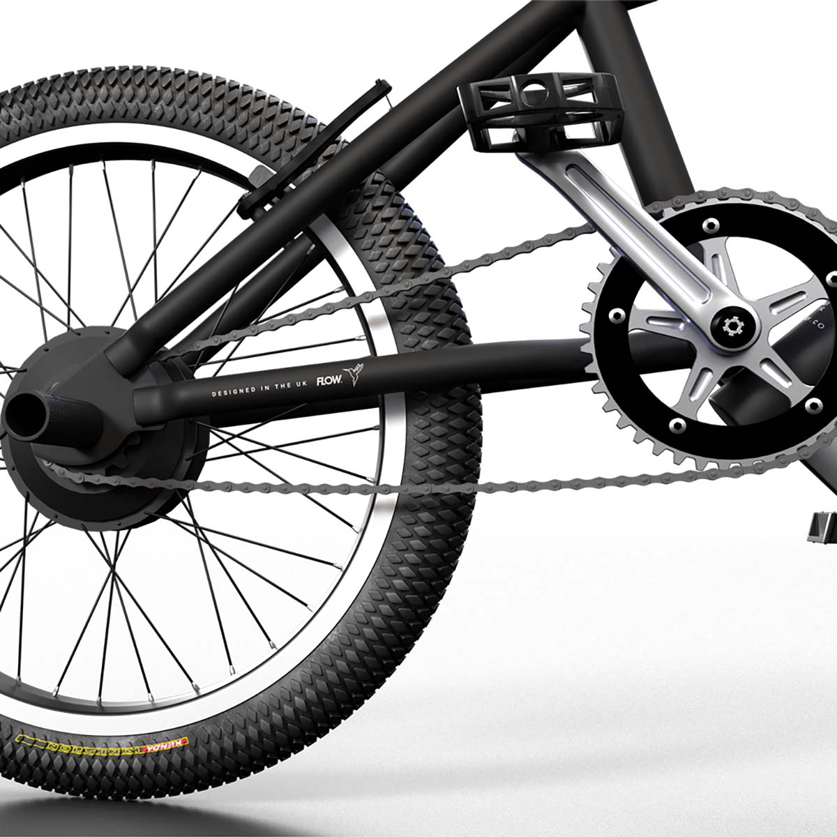 Flow Street9 eBMX Electric Bike - Black