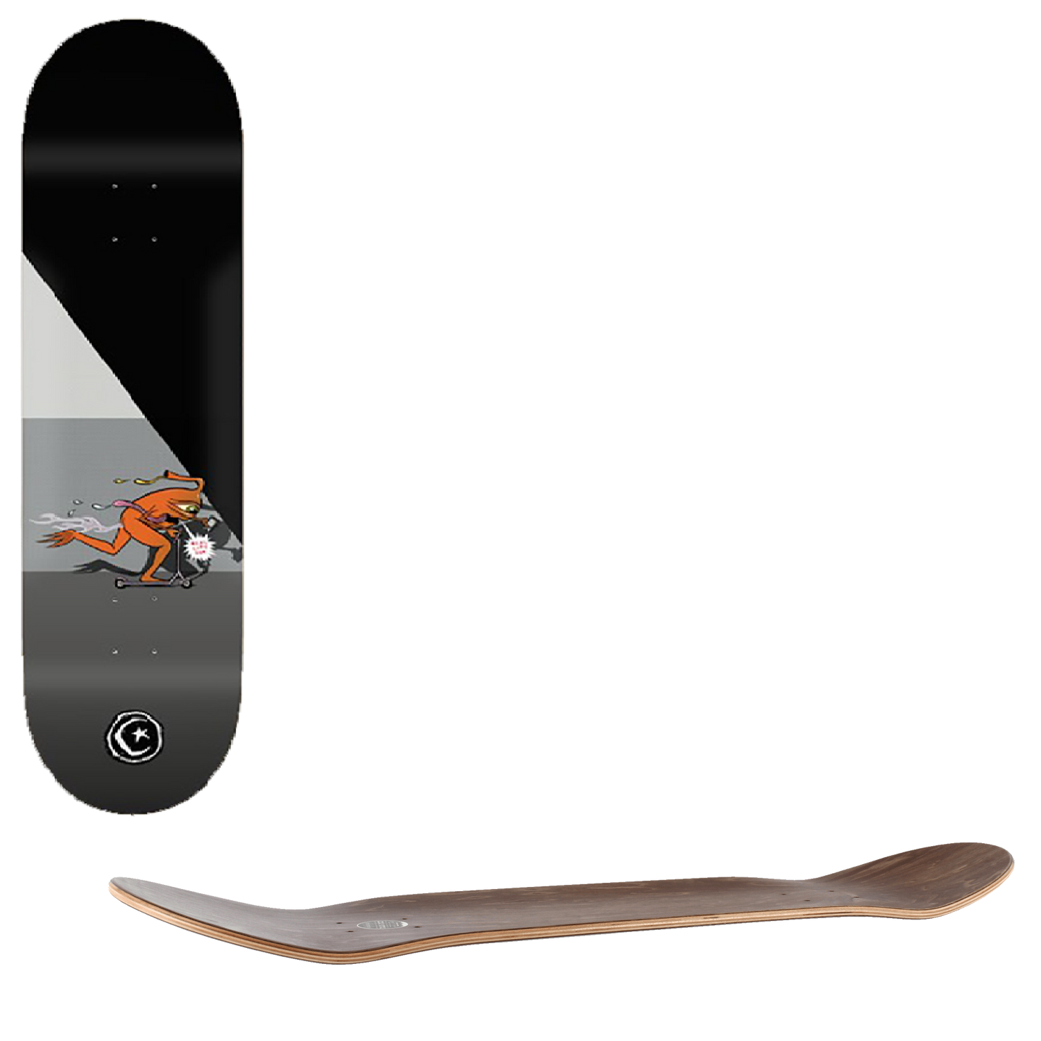 Foundation Push Deck Skateboard Deck - Templeton 8.25''