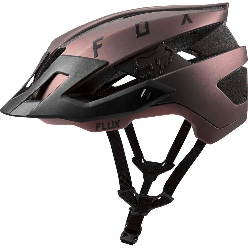 Fox Flux Solid Helmet - Black Iri