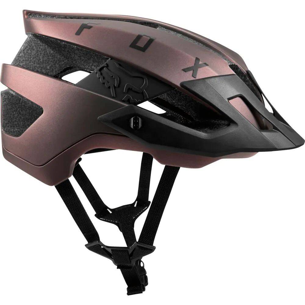 Fox Flux Solid Helmet - Black Iri