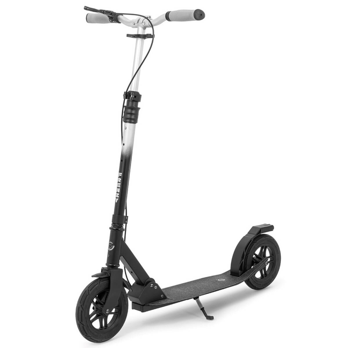 Frenzy 205mm Air Zero Recreational Scooter - Black/Silver