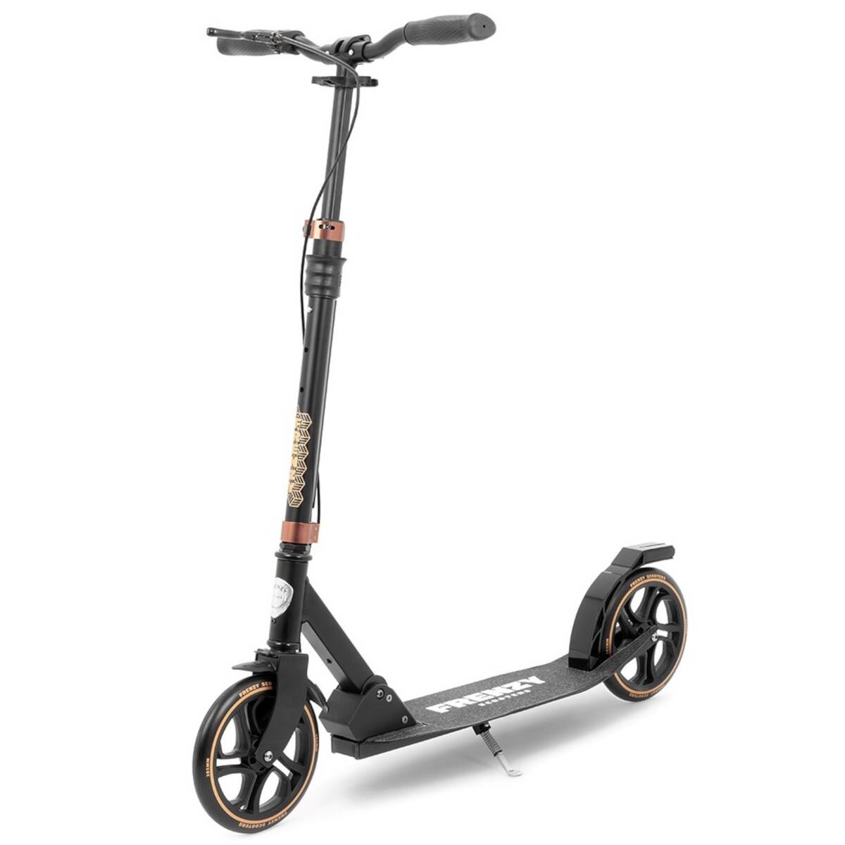 Frenzy 205mm Dual Brake V4 Recreational Scooter - Black