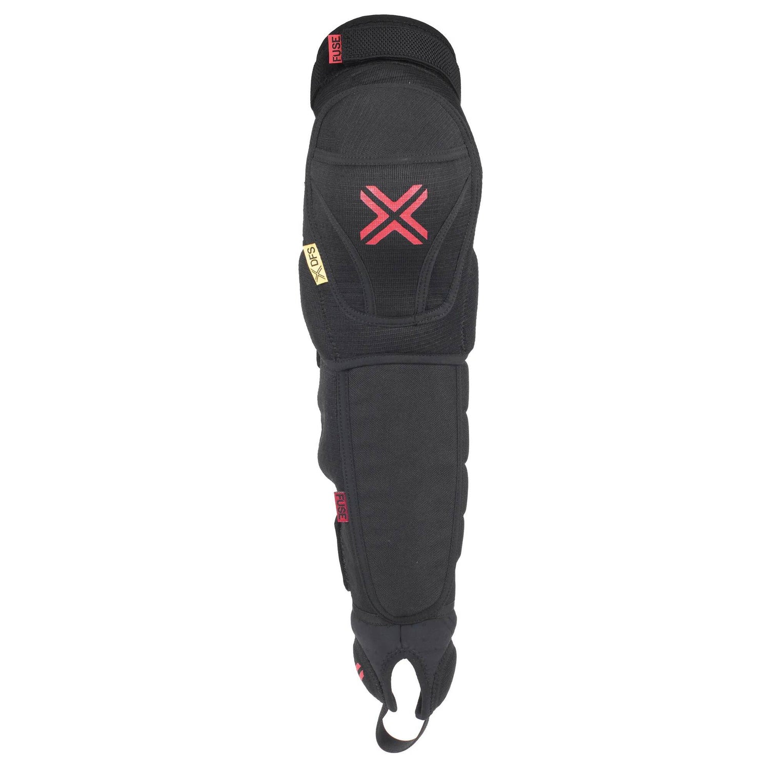 Fuse Protection Delta 125 Combo Knee/Shin/Ankle Pads - Black