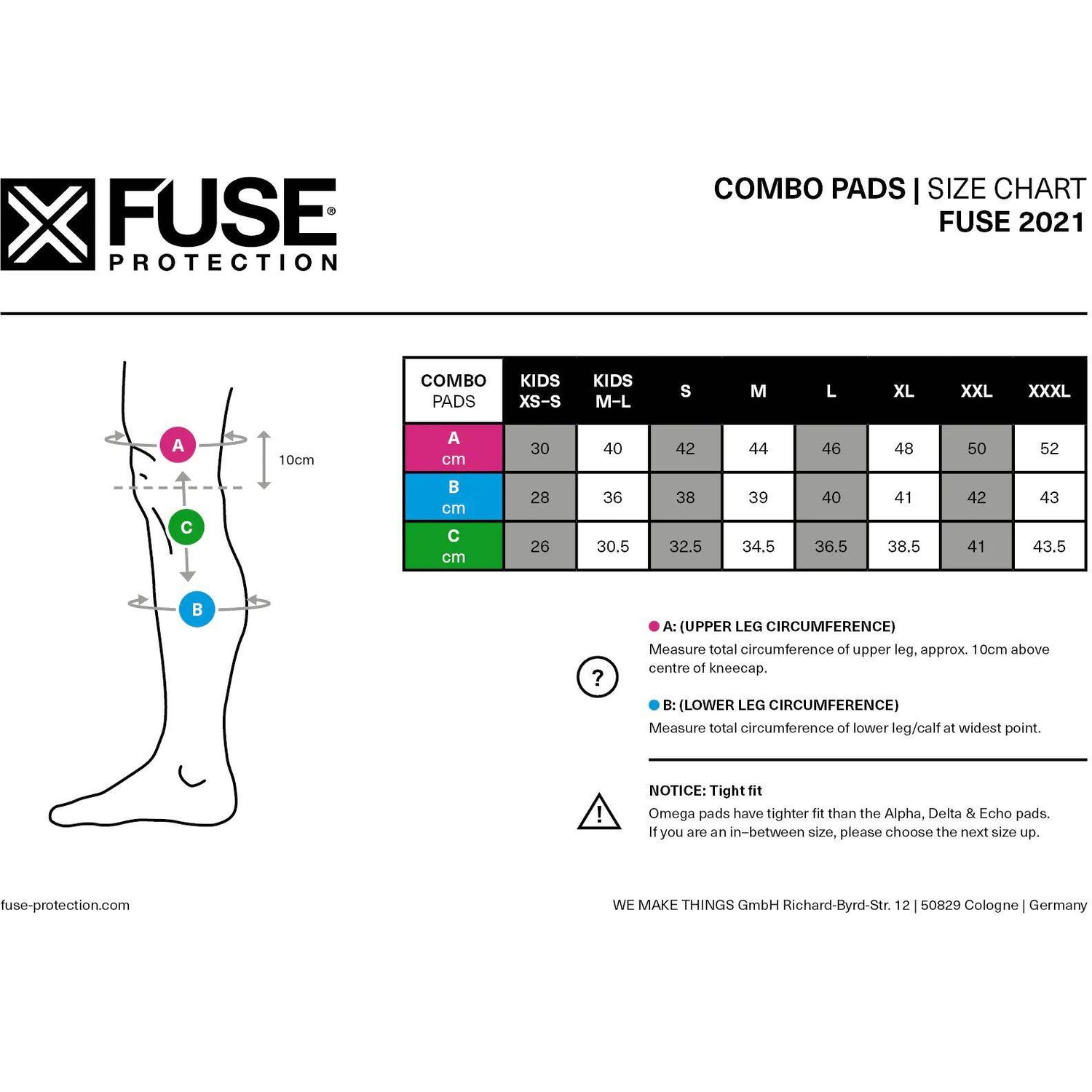 Fuse Protection Delta 125 Combo Knee/Shin/Ankle Pads - Black