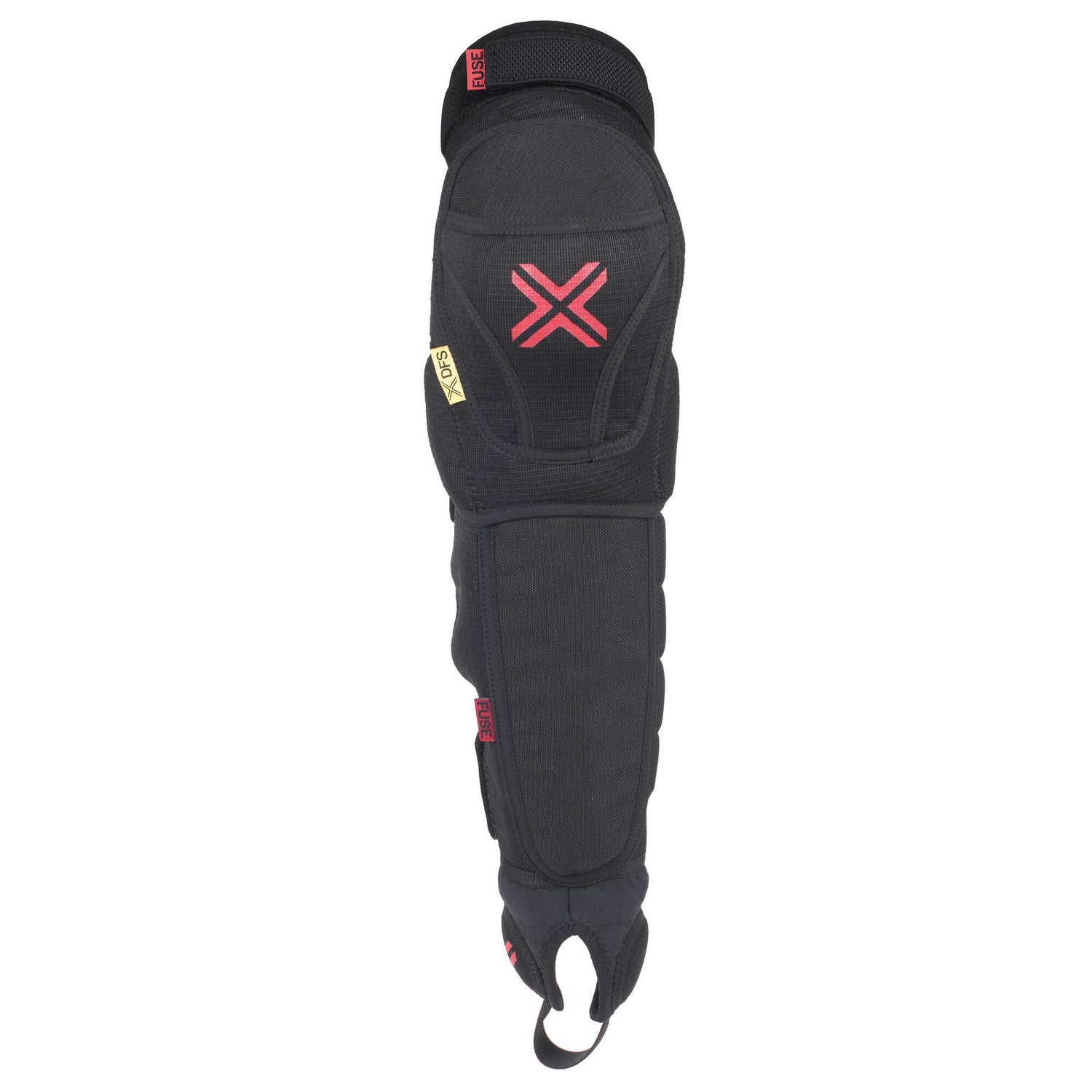 Fuse Protection Delta 125 Combo Knee/Shin/Ankle Pads - Black LRG