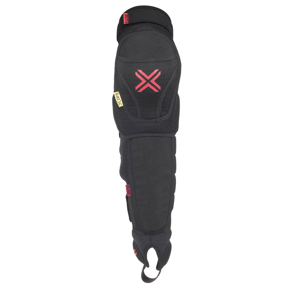 Fuse Protection Delta 125 Combo Knee/Shin/Ankle Pads - Black XXL