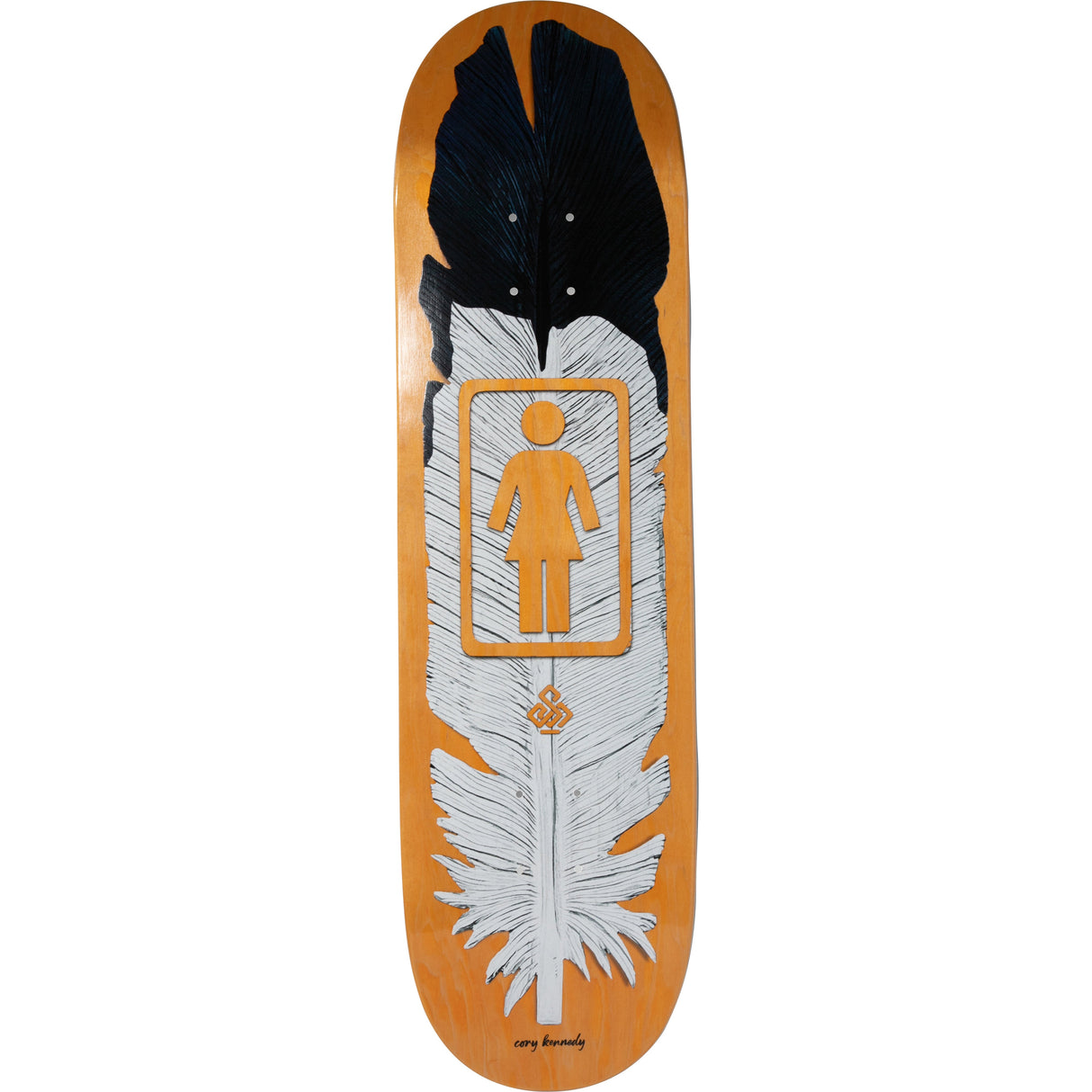 Girl Siaz Feather Skateboard Deck - Kennedy 8.5"