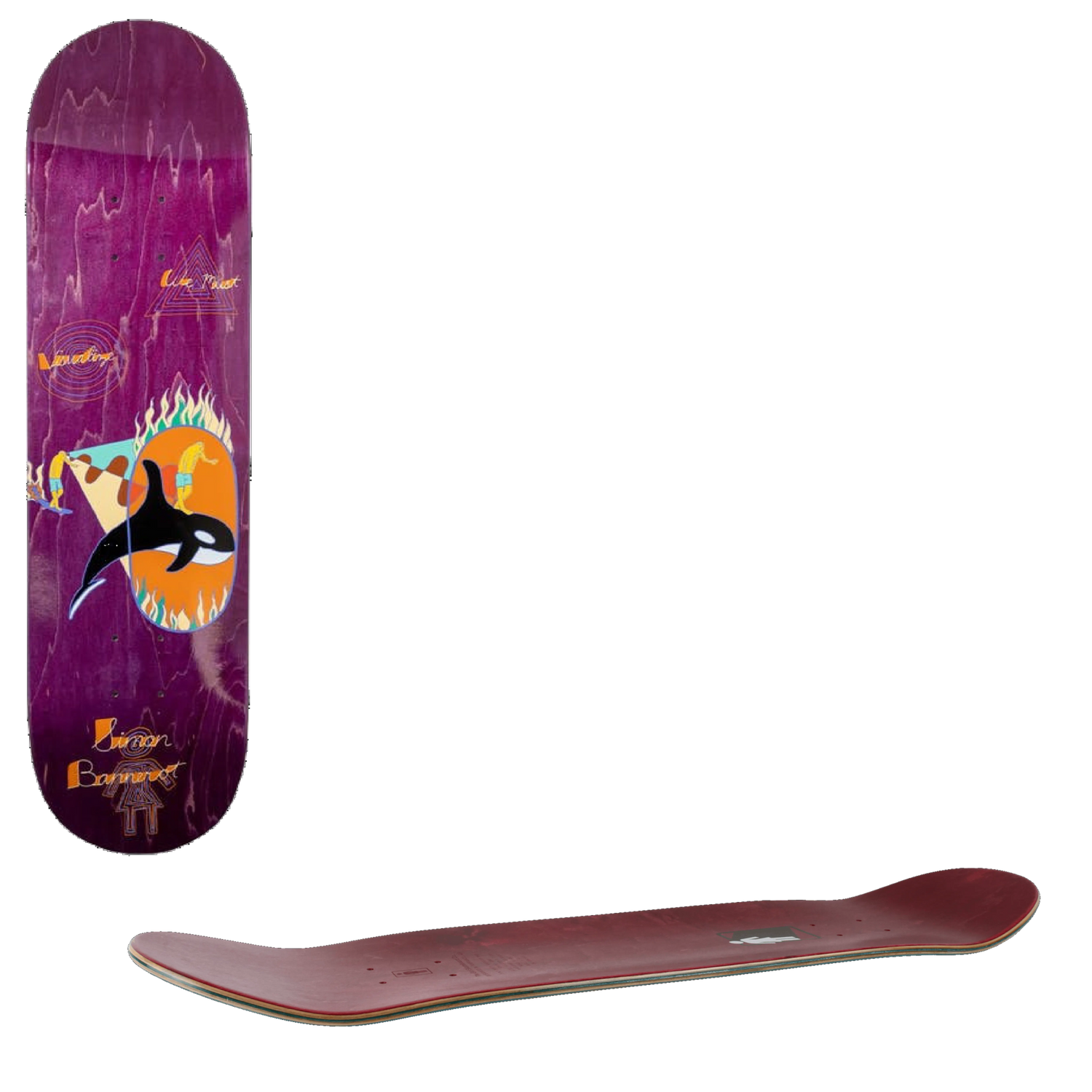 Girl Visualize Skateboard Deck - Bannerot 8'' – SkateHut.com